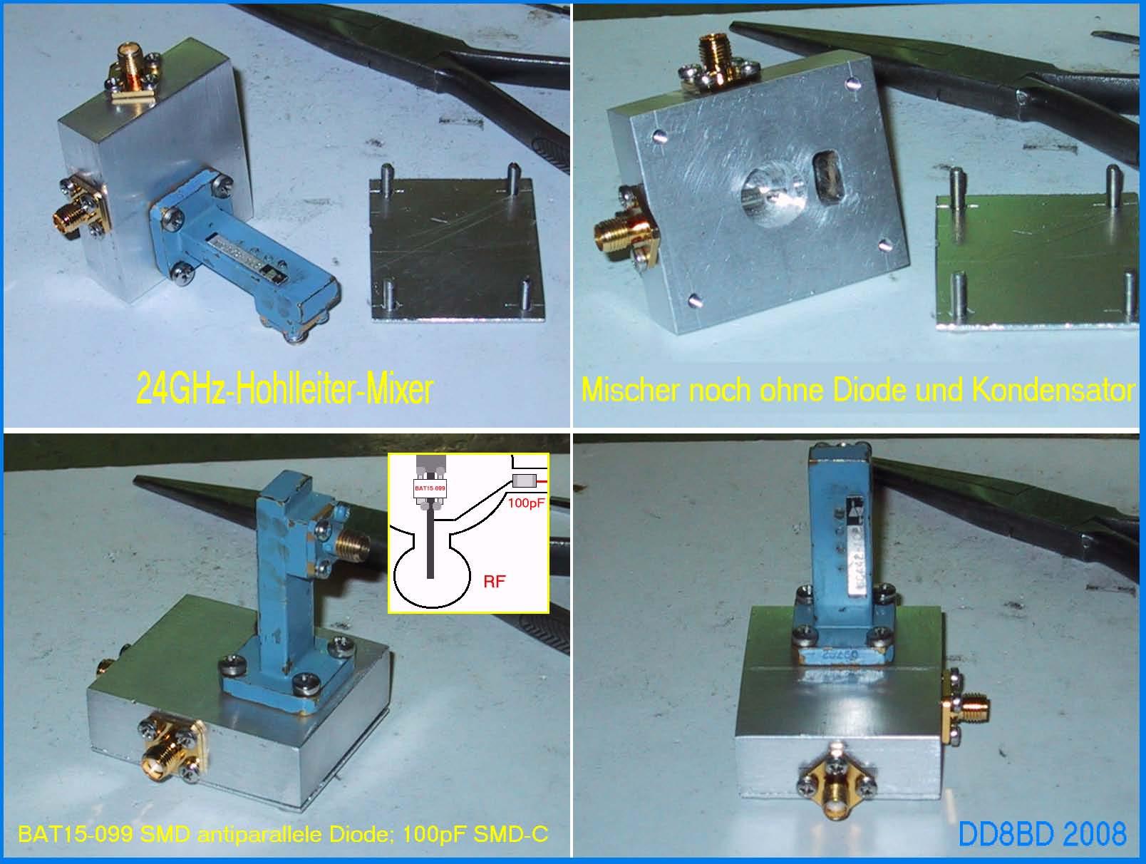 47 GHz Mixers for newbie - experiments on the tinkering bench by ...